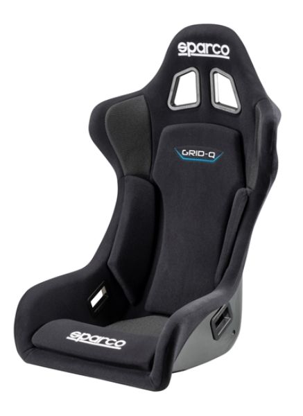 Sparco Cloth Grid Q Competition Racing Seat Black